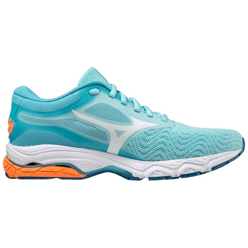 Mizuno Wave Prodigy 4 Παπουτσια για Τρεξιμο γυναικεια καφε ασπρα ανοιχτο πορτοκαλι | Greece M6719JA