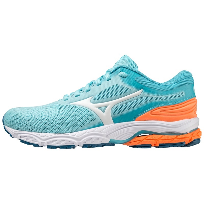 Mizuno Wave Prodigy 4 Παπουτσια για Τρεξιμο γυναικεια καφε ασπρα ανοιχτο πορτοκαλι | Greece M6719JA