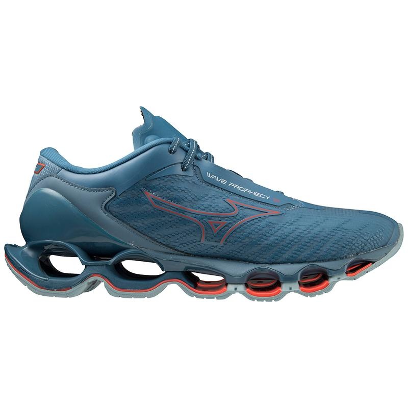 Mizuno Wave Prophecy 12 Παπουτσια για Τρεξιμο ανδρικα μπλε | Greece M3159LJ