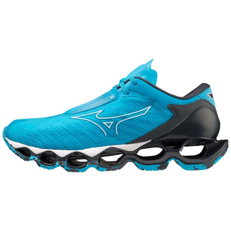 Mizuno Wave Prophecy 12 Παπουτσια για Τρεξιμο ανδρικα μπλε | Greece M4983GP