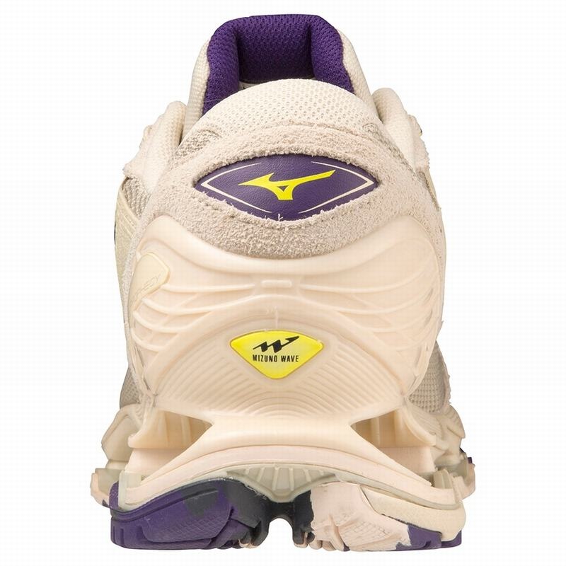 Mizuno Wave Prophecy LS Αθλητικα Παπουτσια γυναικεια καφε σκούρο γκρι κίτρινα μωβ | Greece M9408TX