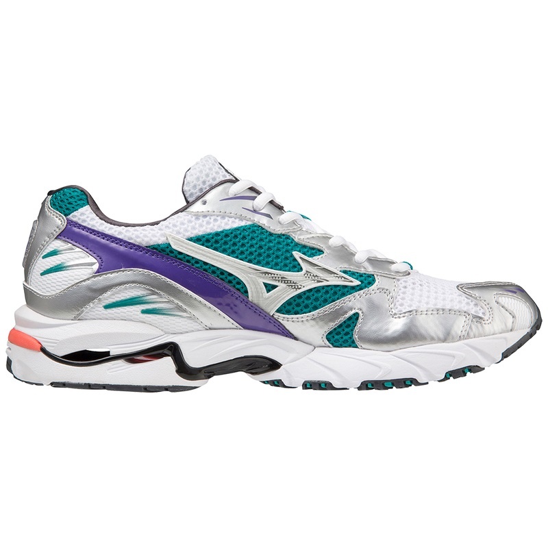 Mizuno Wave Rider 10 Αθλητικα Παπουτσια γυναικεια ασπρα ασημι | Greece M9251FY