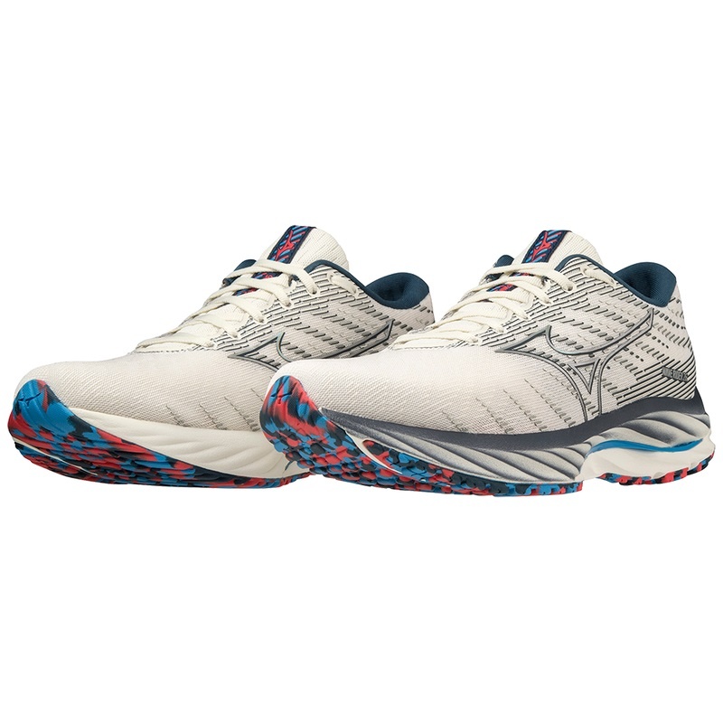 Mizuno Wave Rider 26 Παπουτσια για Τρεξιμο γυναικεια ασημι | Greece M0531ZC