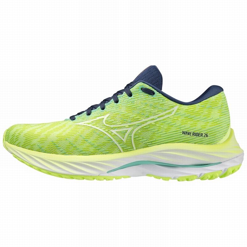 Mizuno Wave Rider 26 Παπουτσια για Τρεξιμο γυναικεια ασπρα | Greece M3541VQ