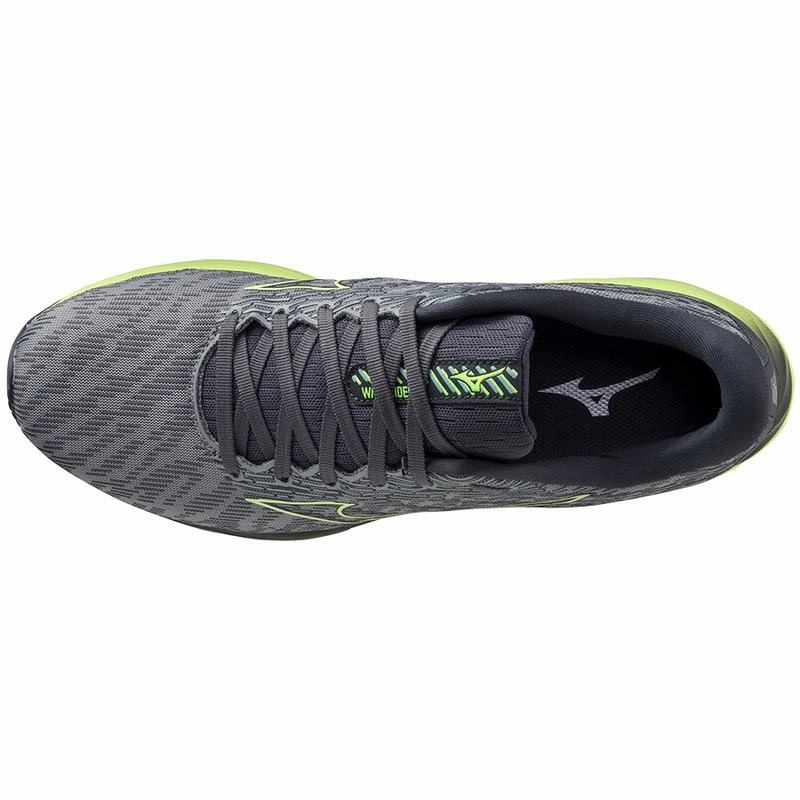 Mizuno Wave Rider 26 Παπουτσια για Τρεξιμο ανδρικα γκρι | Greece M6914BK