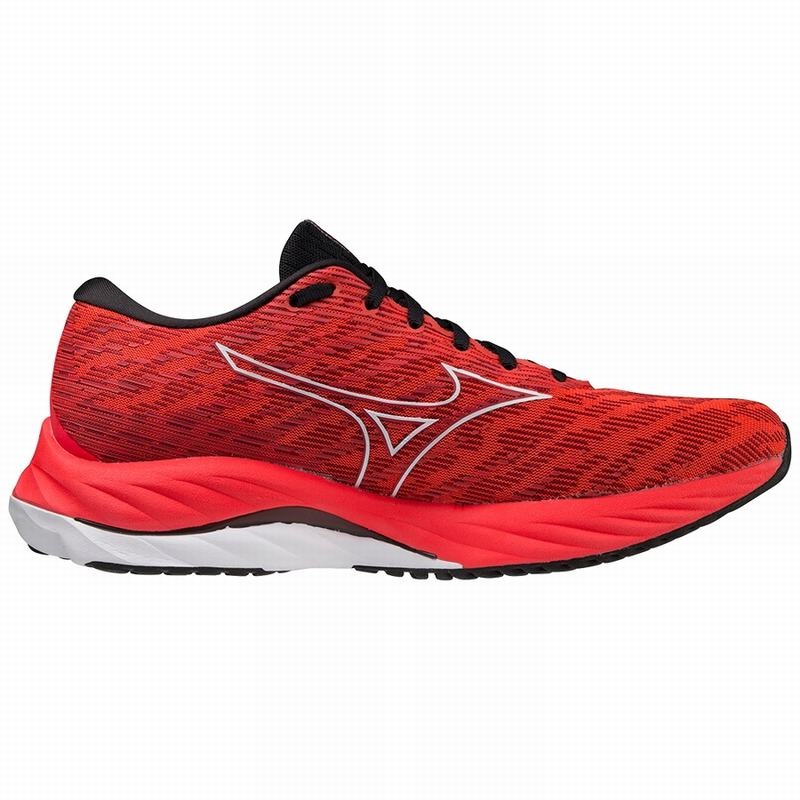 Mizuno Wave Rider 26 Παπουτσια για Τρεξιμο ανδρικα κοκκινα ασπρα μαυρα | Greece M9350SX