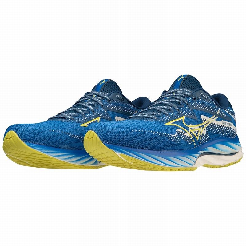 Mizuno Wave Rider 27 Amsterdam Παπουτσια για Τρεξιμο ανδρικα σκουρο μπλε | Greece M3205KD