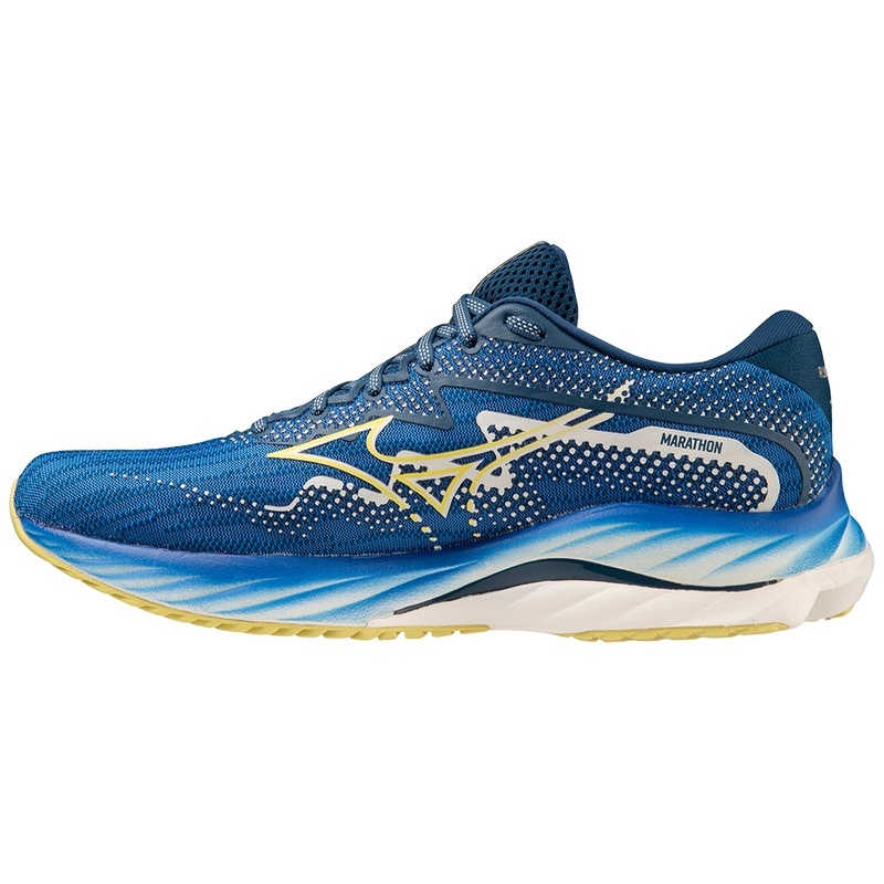 Mizuno Wave Rider 27 Amsterdam Παπουτσια για Τρεξιμο γυναικεια σκουρο μπλε | Greece M8932LK