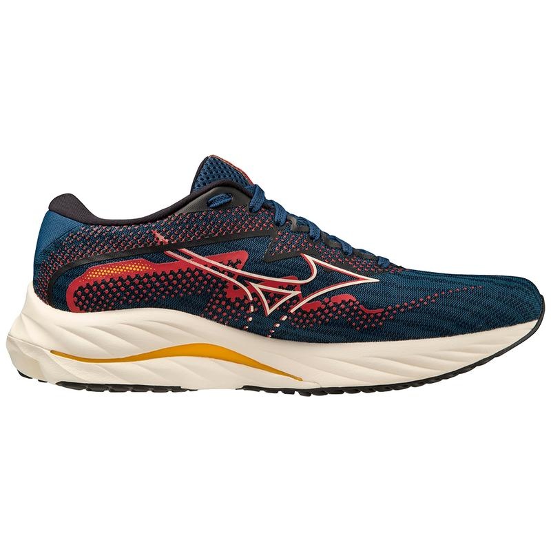 Mizuno Wave Rider 27 Παπουτσια για Τρεξιμο ανδρικα μπλε | Greece M2485DT