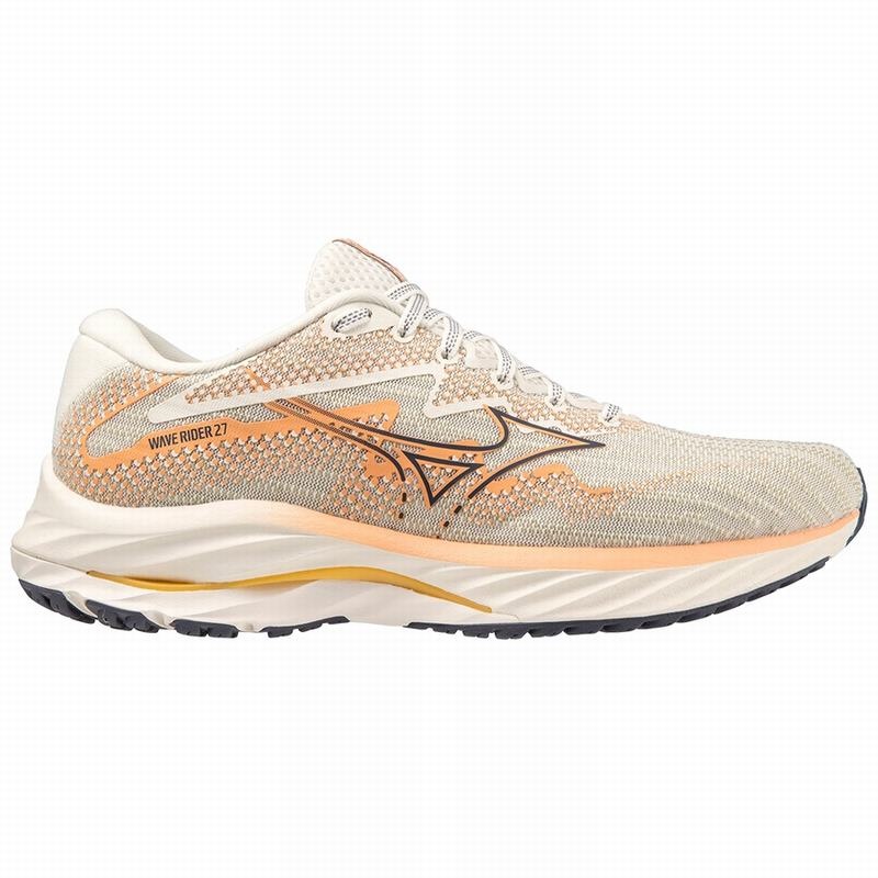 Mizuno Wave Rider 27 Παπουτσια για Τρεξιμο γυναικεια ασπρα | Greece M3924XK