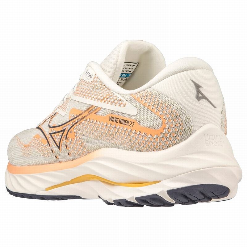 Mizuno Wave Rider 27 Παπουτσια για Τρεξιμο γυναικεια ασπρα | Greece M3924XK