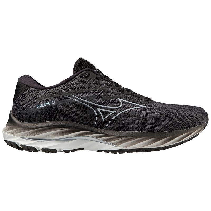 Mizuno Wave Rider 27 Παπουτσια για Τρεξιμο γυναικεια μαυρα | Greece M5609TK