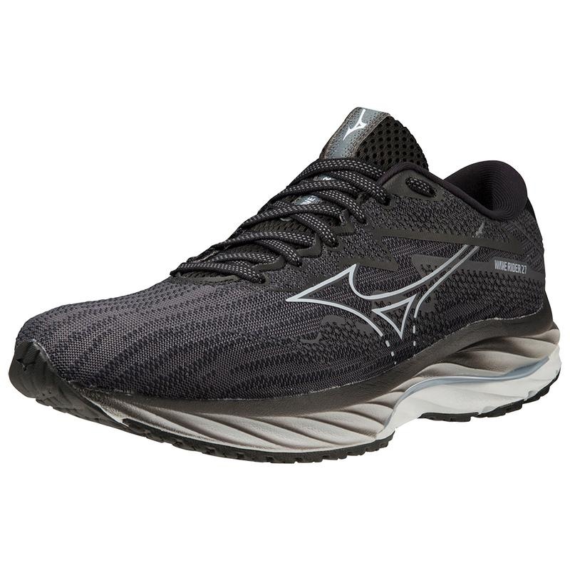 Mizuno Wave Rider 27 Παπουτσια για Τρεξιμο γυναικεια μαυρα | Greece M5609TK