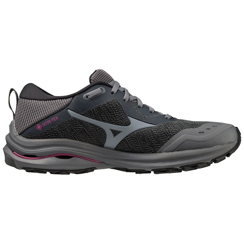 Mizuno Wave Rider GTX Παπουτσια Trail γυναικεια φουξια | Greece M0743VL