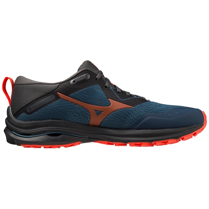 Mizuno Wave Rider TT Παπουτσια Trail ανδρικα μπλε μαυρα | Greece M7408YZ