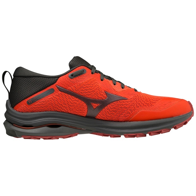 Mizuno Wave Rider TT Παπουτσια Trail ανδρικα πορτοκαλι μαυρα | Greece M3149BF