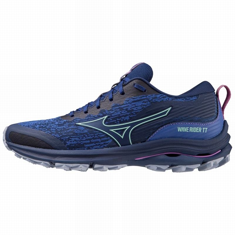 Mizuno Wave Rider TT Παπουτσια για Τρεξιμο γυναικεια μπλε | Greece M5032ET