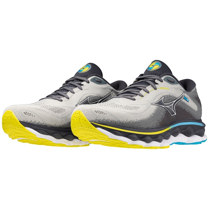 Mizuno Wave Sky 7 Παπουτσια για Τρεξιμο ανδρικα μπλε ασπρα | Greece M0439VO