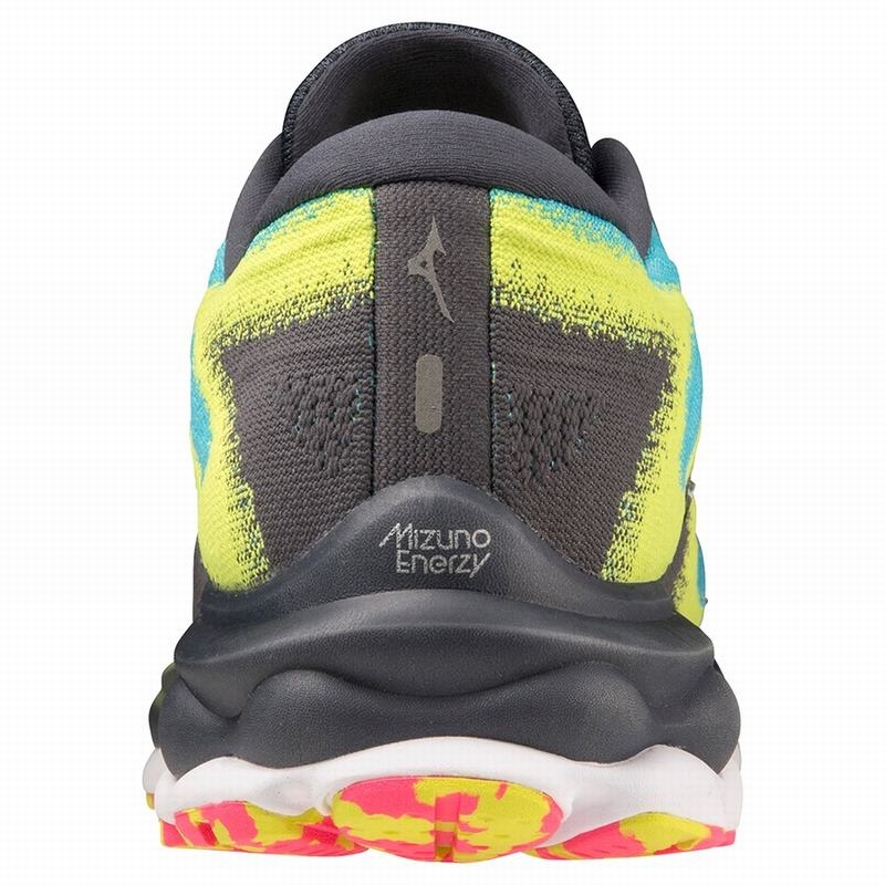 Mizuno Wave Sky 7 Παπουτσια για Τρεξιμο ανδρικα μπλε ασπρα | Greece M0813PE