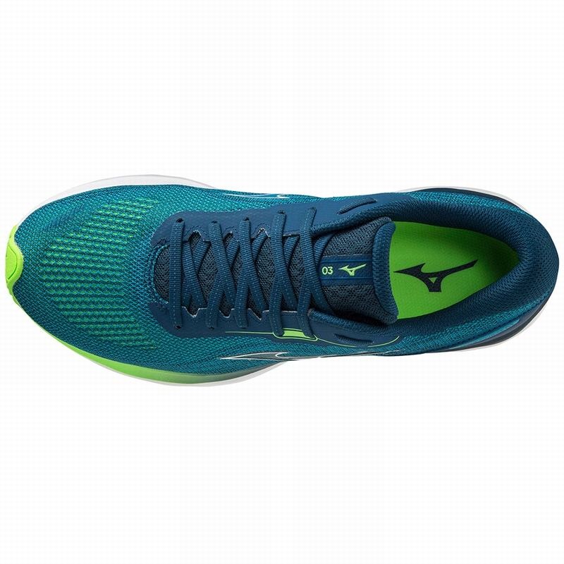 Mizuno Wave Skyrise 3 Παπουτσια για Τρεξιμο ανδρικα μπλε | Greece M2756LY