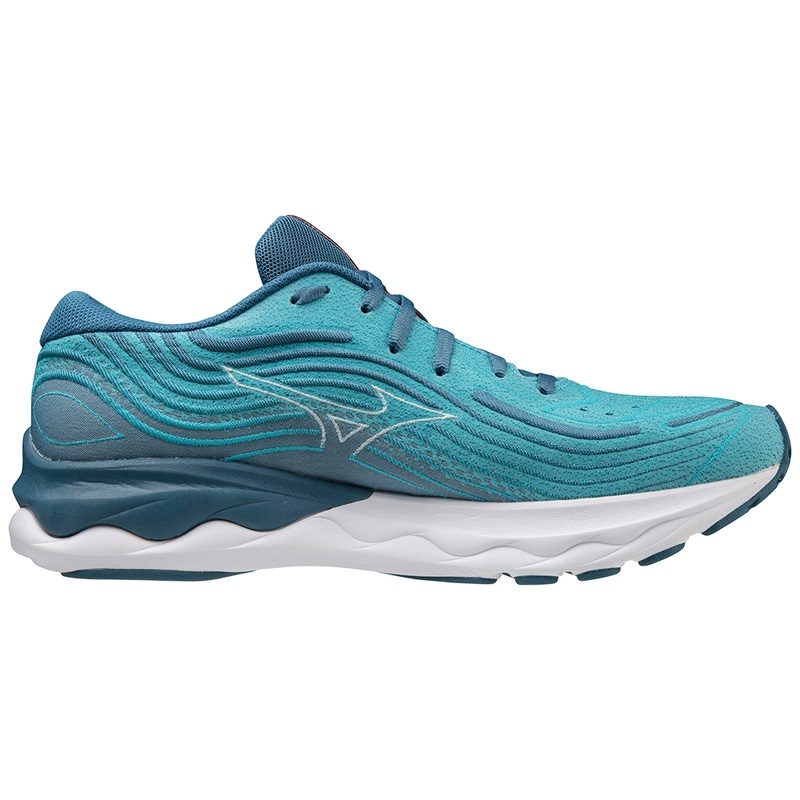 Mizuno Wave Skyrise 4 Παπουτσια για Τρεξιμο ανδρικα μπλε | Greece M7609SK