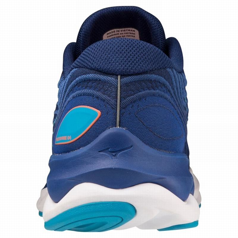 Mizuno Wave Skyrise 4 Παπουτσια για Τρεξιμο ανδρικα μπλε | Greece M9612CB