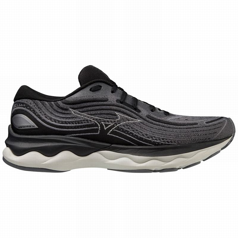 Mizuno Wave Skyrise 4 Παπουτσια για Τρεξιμο ανδρικα ανοιχτο καφε μαυρα | Greece M4371YT