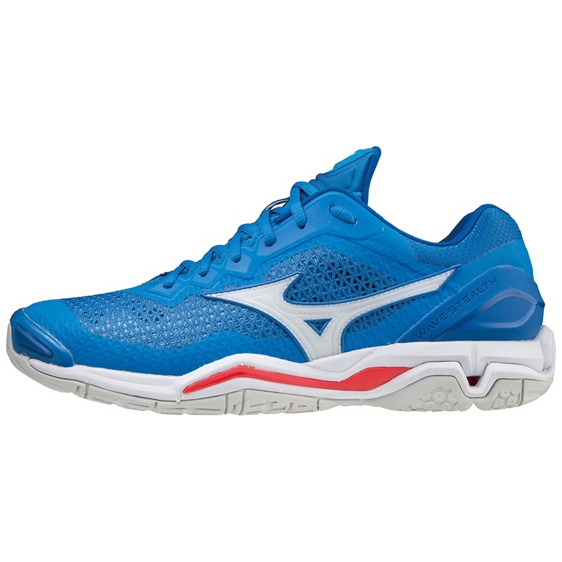 Mizuno Wave Stealth V Παπουτσια Χαντμπολ γυναικεια μπλε | Greece M1042KG