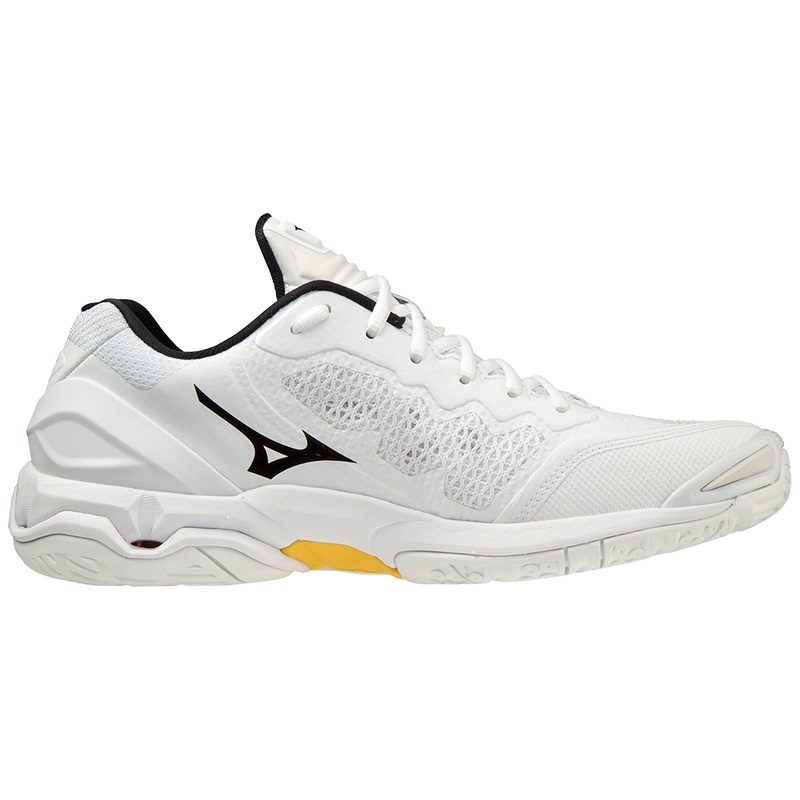 Mizuno Wave Stealth V Παπουτσια Χαντμπολ ανδρικα ασπρα | Greece M2647BD