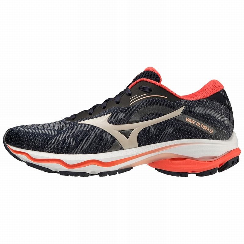 Mizuno Wave Ultima 13 Παπουτσια για Τρεξιμο γυναικεια σκουρο μπλε | Greece M8062CV