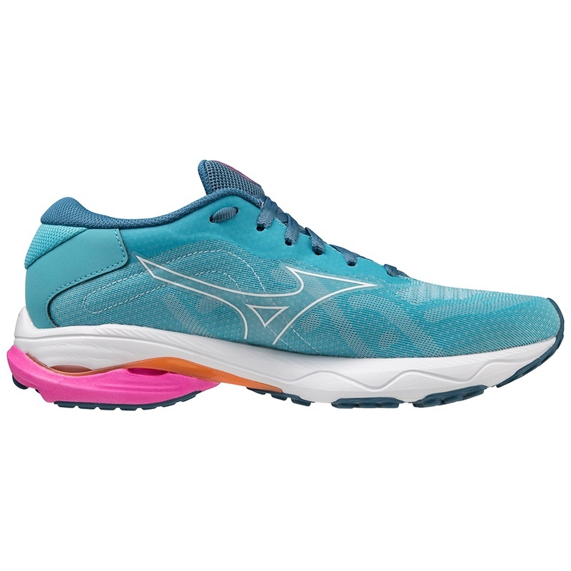 Mizuno Wave Ultima 14 Παπουτσια για Τρεξιμο γυναικεια μπλε ασπρα | Greece M0418DJ