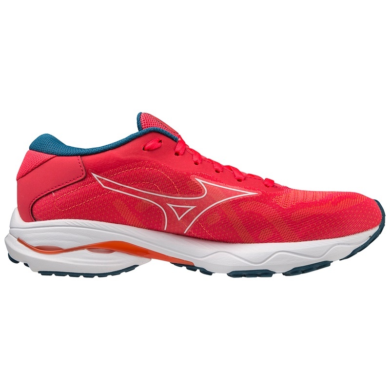 Mizuno Wave Ultima 14 Παπουτσια για Τρεξιμο γυναικεια ροζ ασπρα μπλε | Greece M7102WQ