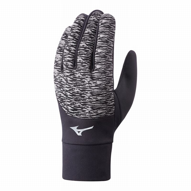 Mizuno Windproof Γαντια ανδρικα μαυρα μαυρα | Greece M9210AN