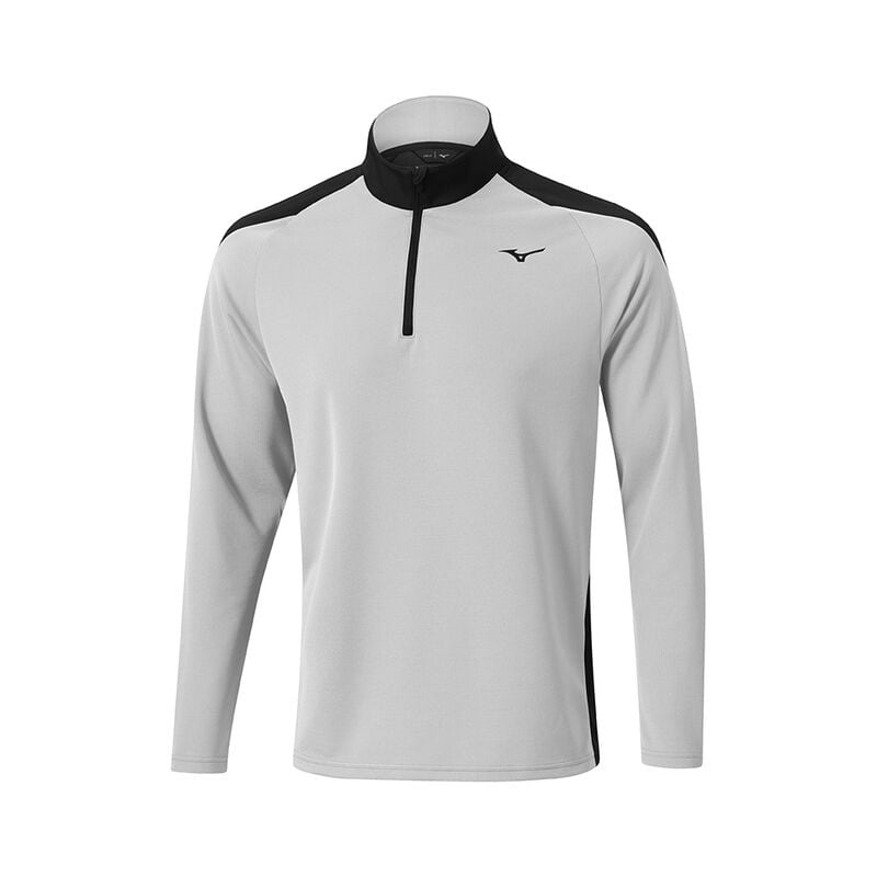 Mizuno Χειμερινά Breeze 1/4 Zip Αριστος ανδρικα γκρι | Greece M7285VL