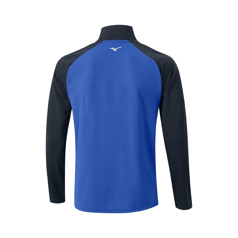 Mizuno Χειμερινά Breeze Bloc 1/4 Zip Αριστος ανδρικα μπλε | Greece M9635KW