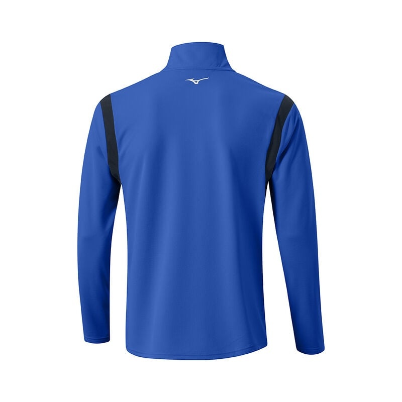 Mizuno Χειμερινά Breeze Elite 1/4 Zip Αριστος ανδρικα μπλε | Greece M0147MH