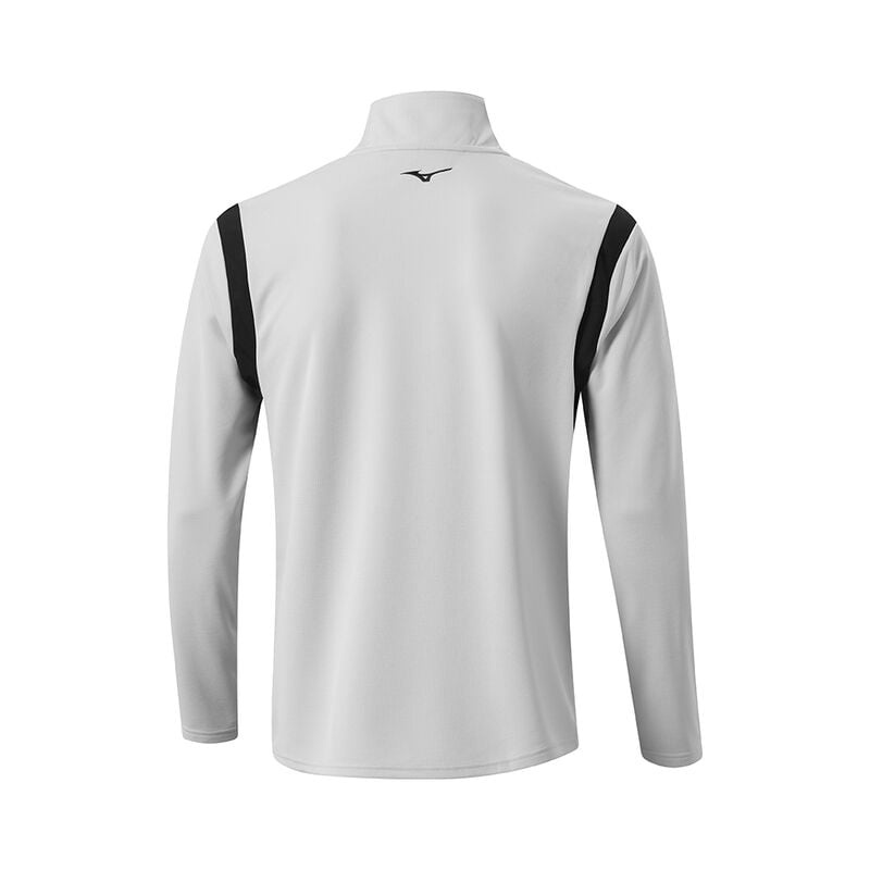 Mizuno Χειμερινά Breeze Elite 1/4 Zip Αριστος ανδρικα γκρι | Greece M4971EI